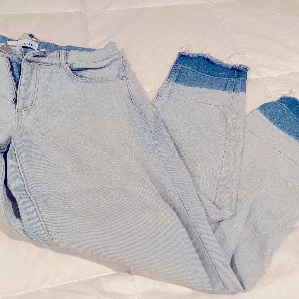 Loft Modern Skinny Crop Jeans